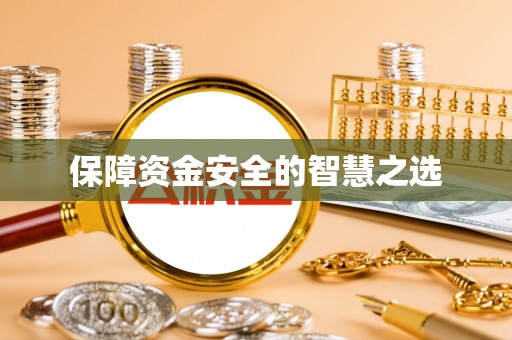 灌南保障资金安全的智慧之选