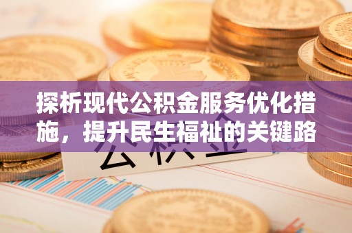灌南探析现代公积金服务优化措施，提升民生福祉的关键路径