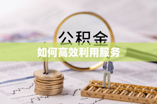 灌南如何高效利用服务